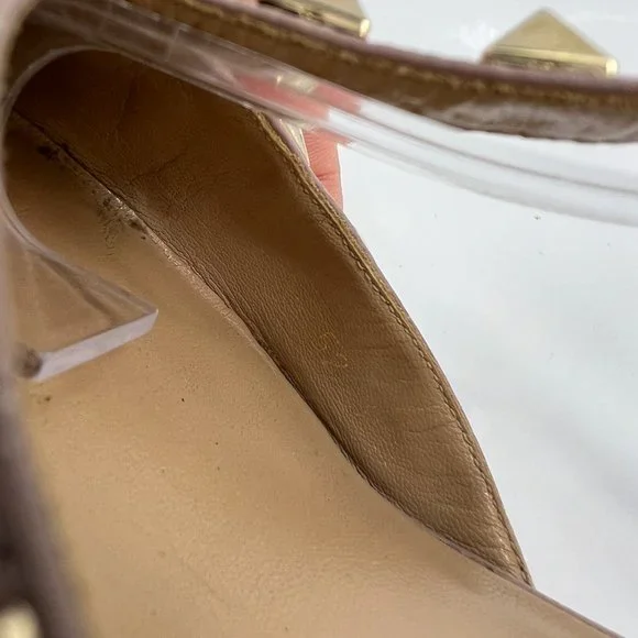 🌷❤️‍🔥FINAL SALE 🔥 NO OFFERS🌷Christian Louboutin Lady Lynch Swarovski 38.5 - Picture 2 of 9